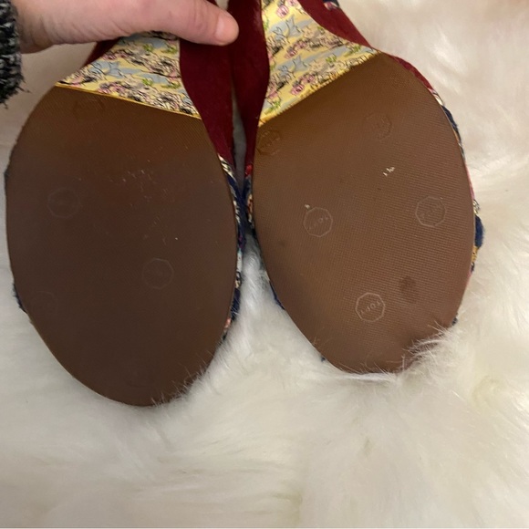 BNWOT Irregular Choice women’s Union Jack floral stiletto high heels size 39 - Picture 7 of 11